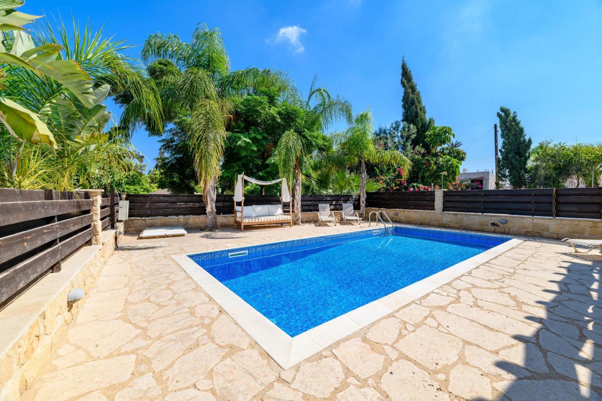 Villa Greco Mare #5 Протарас Экстерьер фото