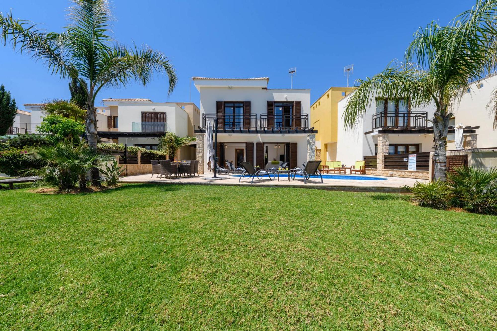 Villa Greco Mare #5 Протарас Экстерьер фото
